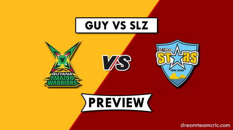 GUY vs SLZ Fantasy Playing XI