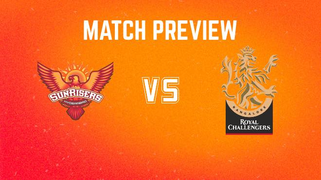 RCB vs SRH Fantasy Playing XI