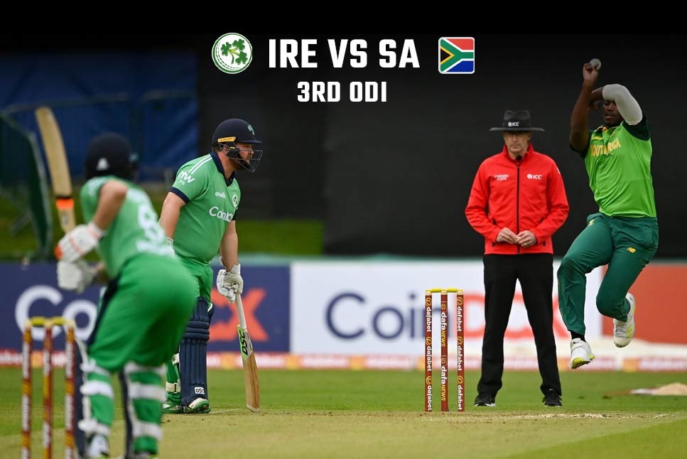 IRE vs RSA, 3rd T20I