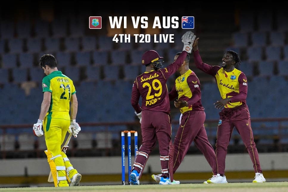 WI vs AUS, 4th T20I