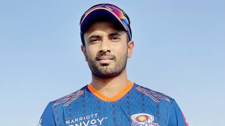 Mumbai Indians announces Roosh Kalaria as replacement for injured Mohsin Khan