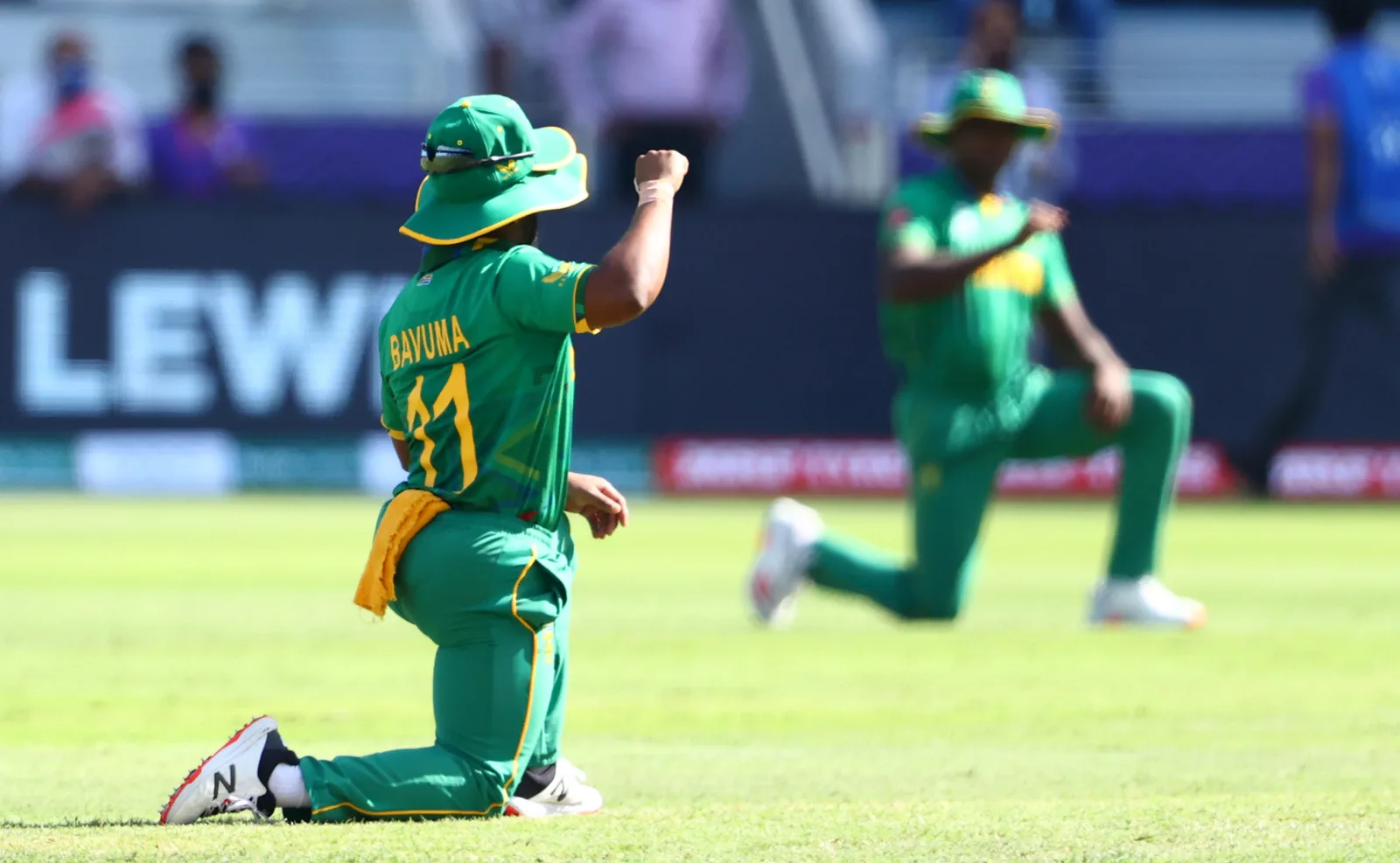 Proteas to continue taking the knee against Netherlands, India