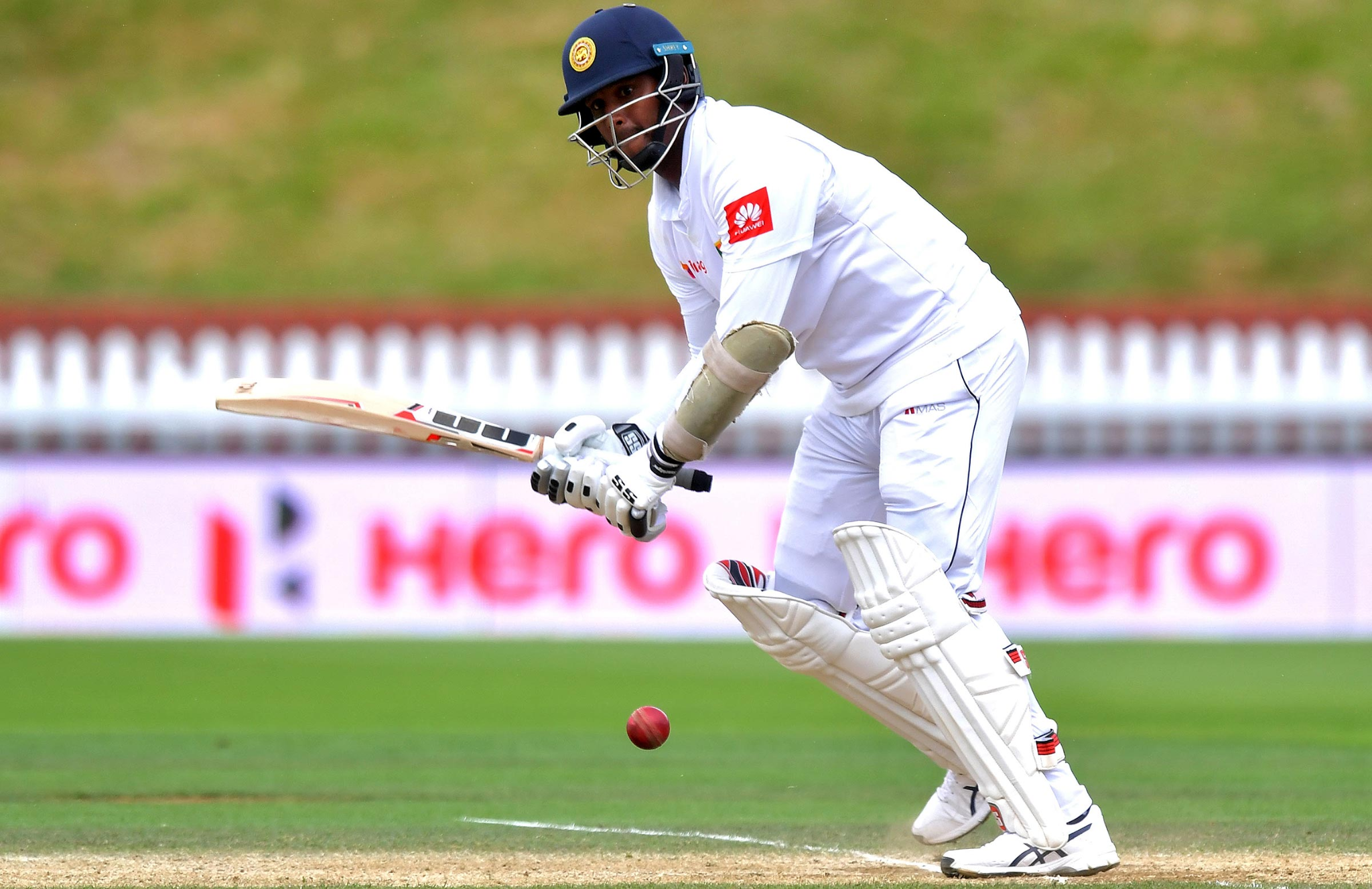 Thigh strain could restrict Angelo Mathews' participation in the ongoing second Test against Windies