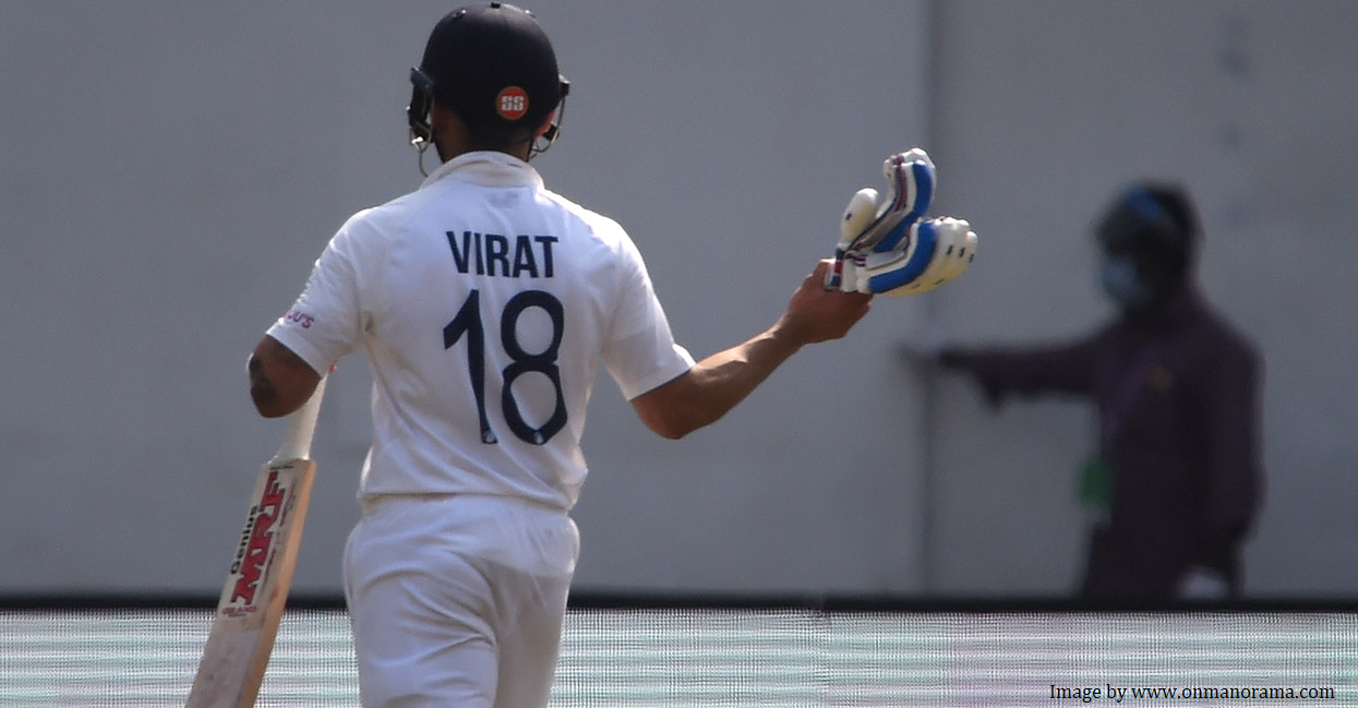 Fans of Team India enraged as Virat Kohli was once again caught chasing a delivery wide outside the off-stump.