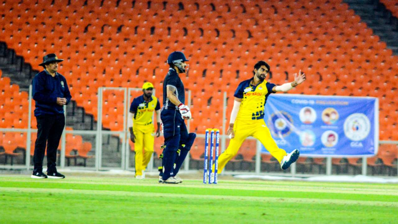 Jagadeesan, Chopra shine as Tamil Nadu and Himachal qualify for semis