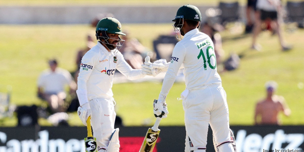 Mominul Haque, Liton Das give Bangladesh a historic lead over New Zealand at Bay Oval